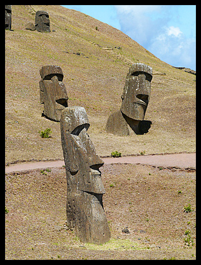 moai Easter Island